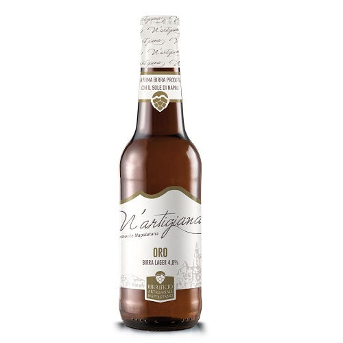 BIRRA N'ARTIGIANA ORO-33CL LAGER